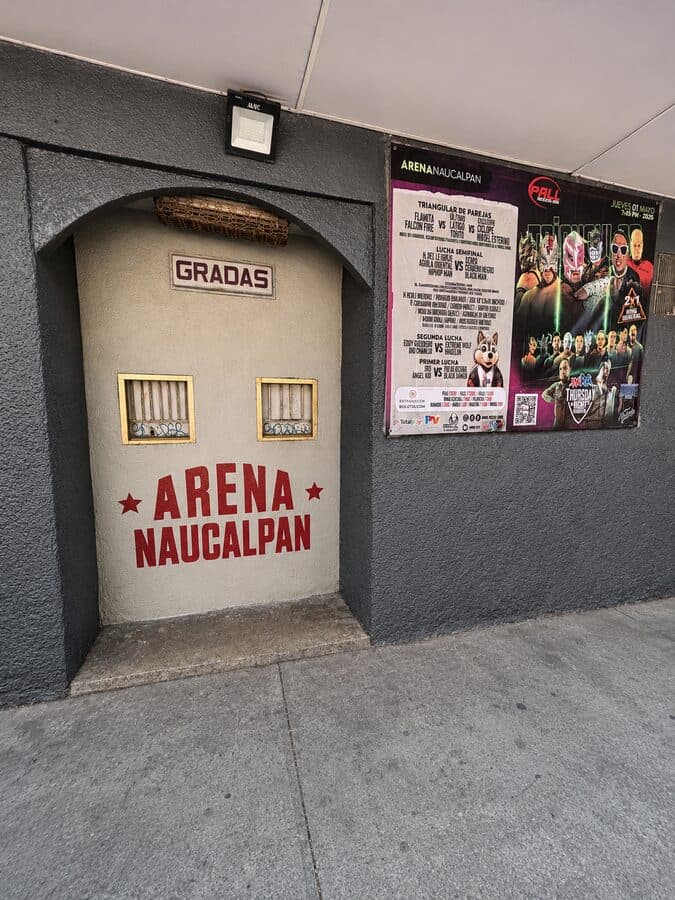 Acceso y taquillas de Arena Naucalpan