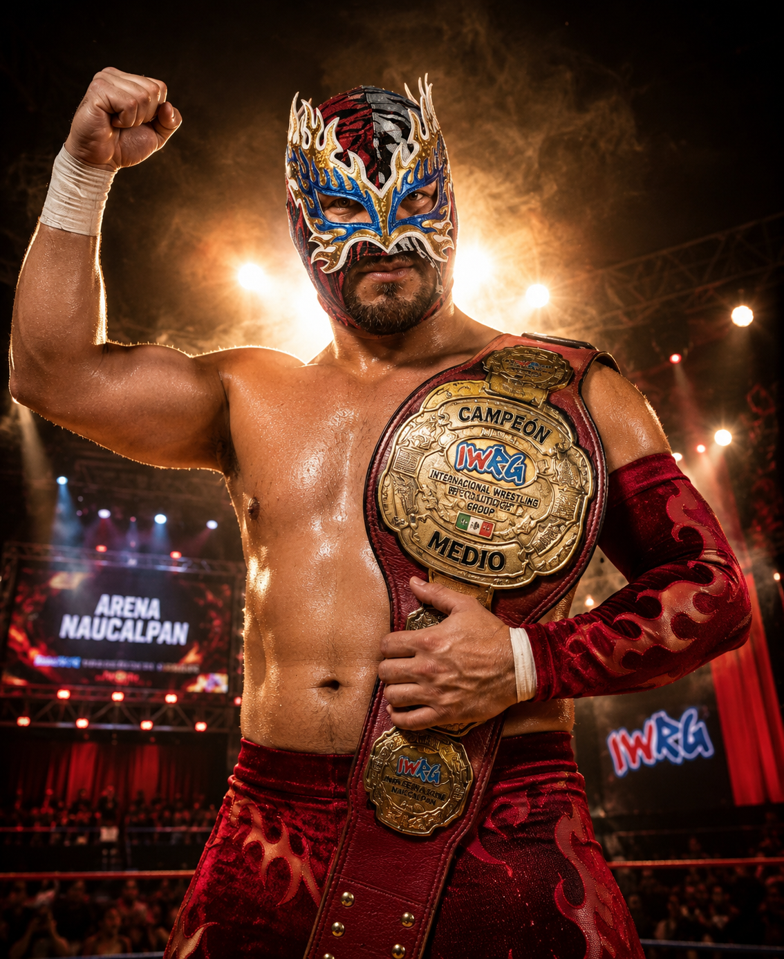 Flamita — Campeón Medio IWRG